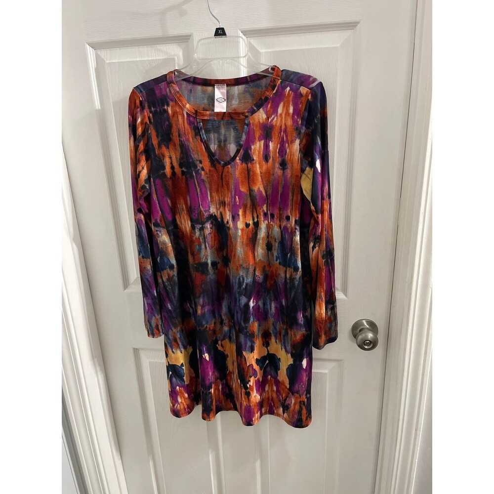 Pink Coconut Boutique Long Sleeve Dress Size M